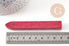 Batonnet de cire à cacheter rouge sans mèche, x1 (G3191)