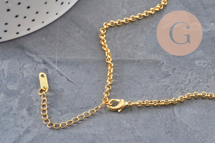 Collier pendentif locket papillon cuivre doré zircons , x1 (G11069)