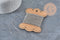 Cadena de eslabones forzados, acero inoxidable chapado en platino 1.5x1.2mm, x1 metro VÁLIDO