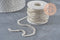 Cadena eslabón curvo plano acero inoxidable 304 plateado 7x4.5mm, x1 metro VÁLIDO