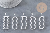 Emporte-Pièce barrette Pâte polymère 55mm, x1 VALIDE