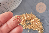 Miyuki Delica 11/0 DB0034 - Chapado en oro claro de 24kt, x5gr VÁLIDO (G11296)