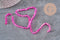 Perles toupies cristal à facette rose fuchsia irisé 4.5mm, x1 fil de 28cm-Perles-Gingerlily Perles