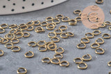 Anneaux de jonction laiton bronze 5mm/0.8mm, x5 grammes (G11353)