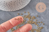 Anneaux de jonction laiton bronze 4mm/0.8mm, x5 grammes (G11354)