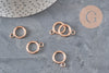 Fermoir boucle OT acier 304 inoxydable IP or rose 19mm, x1 (G11351)