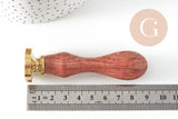 Metal Seal Letter R for Sealing Wax, DIY Wedding Invitation Personalized Seals Supplies, x1 G4941