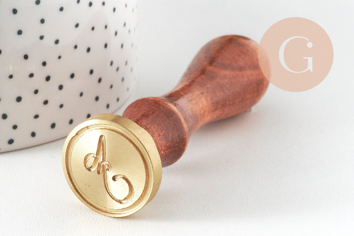 Metal Seal Letter A for Sealing Wax, for DIY Wedding Invitations Personalized Seals, x1 G4947