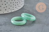Bague aventurine naturelle 17-21mm, x1 (G11410)