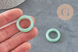 Bague aventurine naturelle 17-21mm, x1 (G11410)
