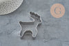 Moule Emporte-pièce cerf 56mm, x1 (G11406)-Moules pour loisirs créatifs-Gingerlily Perles