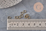 Anneaux de jonction laiton bronze 5mm/0.8mm, x5 grammes (G11353)-Anneaux-Gingerlily Perles