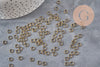 Anneaux de jonction laiton bronze 5mm/0.8mm, x5 grammes (G11353)-Anneaux-Gingerlily Perles