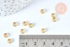 Anneaux doubles ouverts ronds laiton fer 5mm, x1gr (G8038)