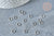 Anneaux ronds acier inoxydable platine 6mm, x5gr (G8152)