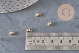 Rubber bail for brass pendant 6.5x3.5mm, x10 (G11231)