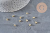 Rubber bail for brass pendant 6.5x3.5mm, x10 (G11231)