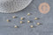 Rubber bail for brass pendant 6.5x3.5mm, x10 (G11231)