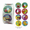 Autocollant encouragements animaux professeur anglais 30mm, x500 (G10819)