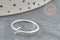 Bague fine éclair argent 925 massif 24mm, x1 (G9139)