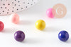 Bola carillon d'harmonie coloré 12mm, x1 (G7131)
