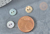 Bouton rond nacre multicolore 8mm, x10 (G7371)