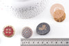 Boutons anciens vintages 23-30mm, x1 (G10153)