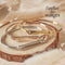 Bracelet Jonc en Acier Inoxydable 304 avec Message, x1 (ADN4)