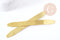 Bracelet manchette laiton brut à former 15x155mm, bracelet à estamper x1 (G8318)