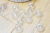 Bulle verre pour créations pendentif 16mm, x2 (G4156)