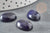 Cabochon ovale jade naturel bleu marine 16 x12mm, x1 (G2932)