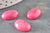 Cabochon ovale jade naturel teinté rose 18 x13mm, x1 (G2079)