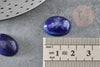 Cabochon ovale lapis lazuli naturel 18x13mm, x1 G8673