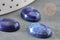 Cabochon ovale lapis lazuli naturel 18x13mm, x1 G8673