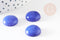 Cabochon rond jade naturel bleu roi 16mm, x1 (G2430)