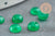Cabochon rond jade naturel vert 6mm, x1 (G2969)