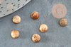 Cabochon rond jaspe paysagenaturel 6mm, x1 (G1926)