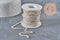 304 Stainless Steel Silver Rope Chain 4.5mm, x1 meter (G11196)
