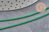Chaine verte maille plate 1.5mm, x 5metres (G2674)