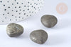 Cœur décoratif Pyrite naturelle lithothérapie 20mm, x1 (G7171)