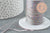 Cordon argent irisé multicolore 1mm, x1 mètre (G5071)