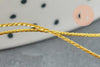 Cordon doré en nylon 1mm, x1 ou x5 mètres (G6132)