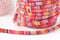 Cordon ethnique multicolore 7mm,cordon pour bijoux d'inspiration africaine, x1mètre G9115