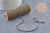 Cordon noir or, création bijoux,ruban mariage, scrapbooking,1-1.55mm, 5/10 mètres, (G2116)