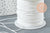 Cordon polyester blanc, fabrication bijoux, création bijoux,scrapbooking, 0.7mm, x 5mètres G6729