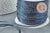 Cordon queue de rat bleu marine or 1.5mm, x1 mètre (G2118)
