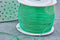 Cordon vert tressé polyester 0.6mm, cordon fil de jade pour bijoux, x1 mètre G8448