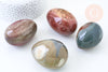 Décorations naturelles en jaspe d'océan 30-52mm, pierre naturelle lithothérapie, x1 (G5764)