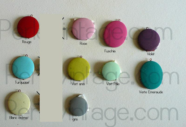 EP 1 Pendentif locket Violet