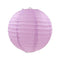 EP Abat-jour papier, fournitures créatives, lampe en papier, papier violet clair,boule papier ronde, décoration mariage, scrapbooking,30cm-G058